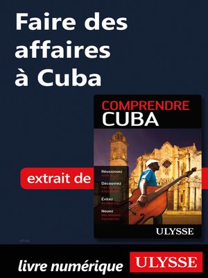 cover image of Faire des affaires à Cuba